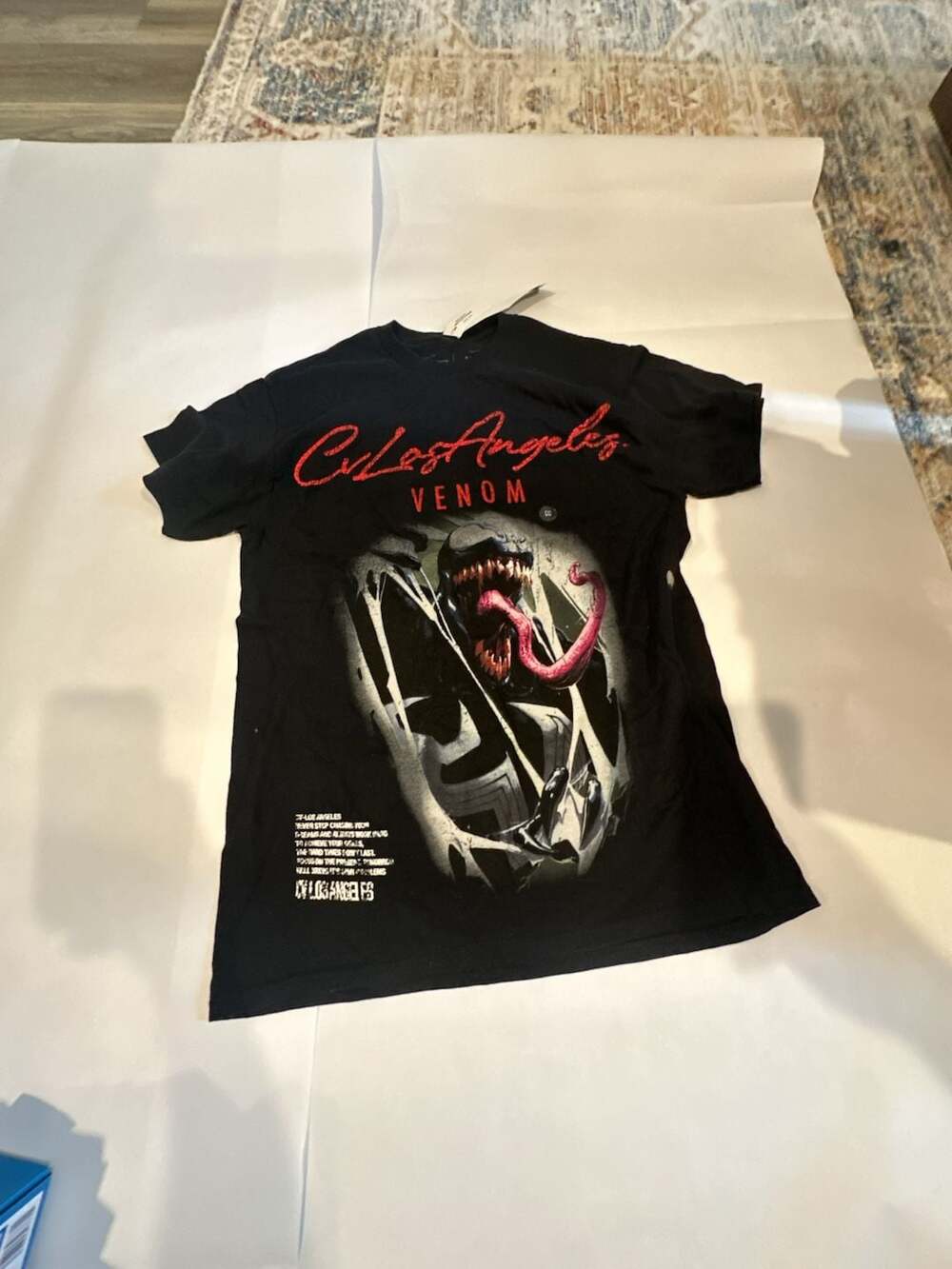Civil Los Angeles Venom Breakthrough T-Shirt Size M Black
